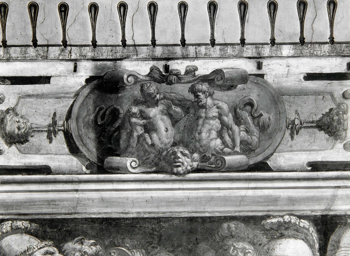 Perin del Vaga - Alessandro Magno pone in salvo gli scritti di Omero, Castel Sant'Angelo, Roma 10